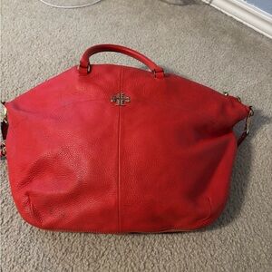 Tory Burch Vibrant Red Tote Bag